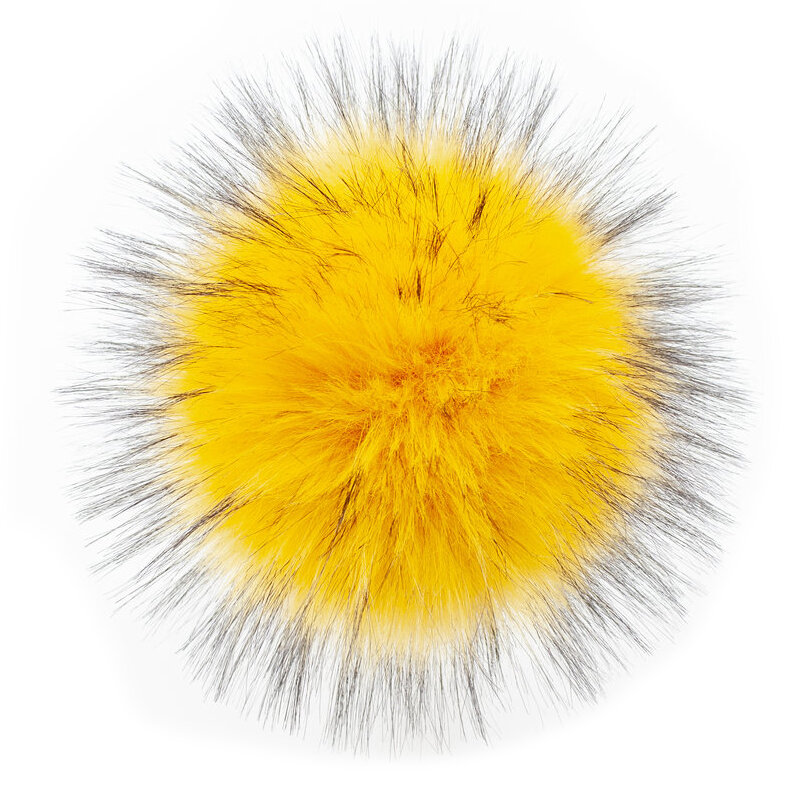 Limited Edition Faux Fur Raccoon Pom Pom - 100% — Wool Shop