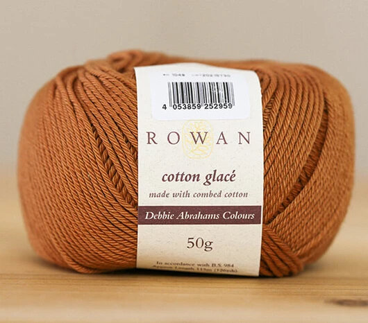 Rowan Cotton Glacé Yarn 50g Ball - Debbie Abrahams Colours Rowan Cotton Glacé Yarn 50g Ball - Debbie Abrahams Colours