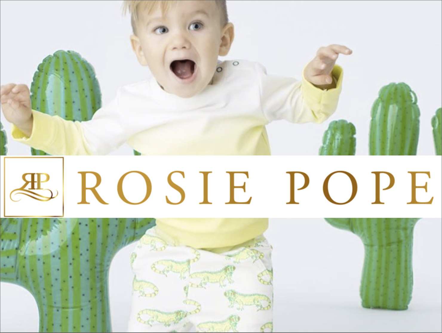 Love with Confidence™ is a a cornerstone of Rosie’s message to new mothers. Her line of baby apparel reinforces this message through the particular care and design that goes into every product.