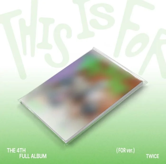 Official preorder TWICE 4th Full Album THIS IS FOR (THIS