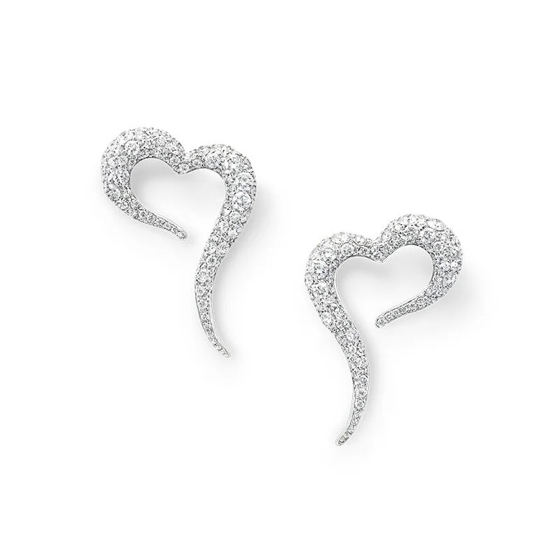 small diamond earrings