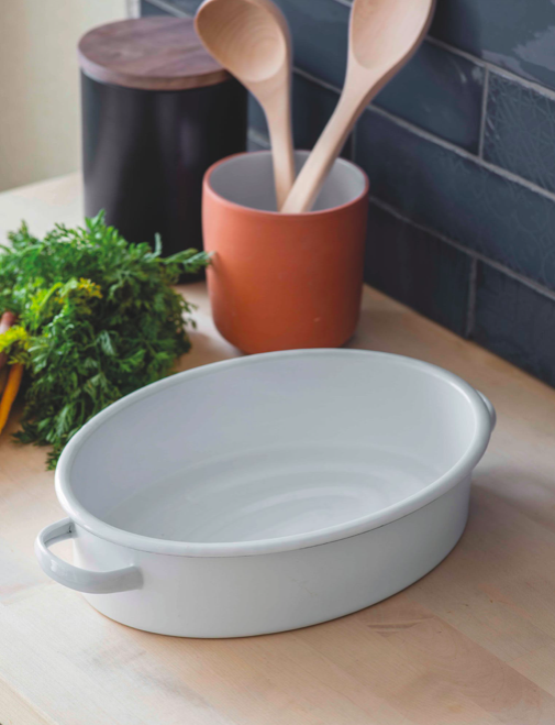 enamel oven dish
