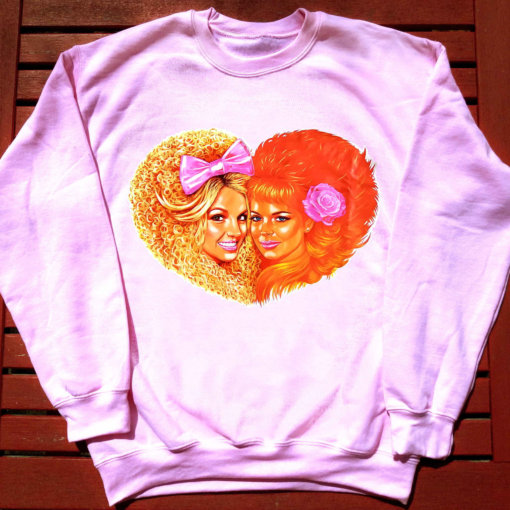 LITNEY organic pink cotton t-shirt
