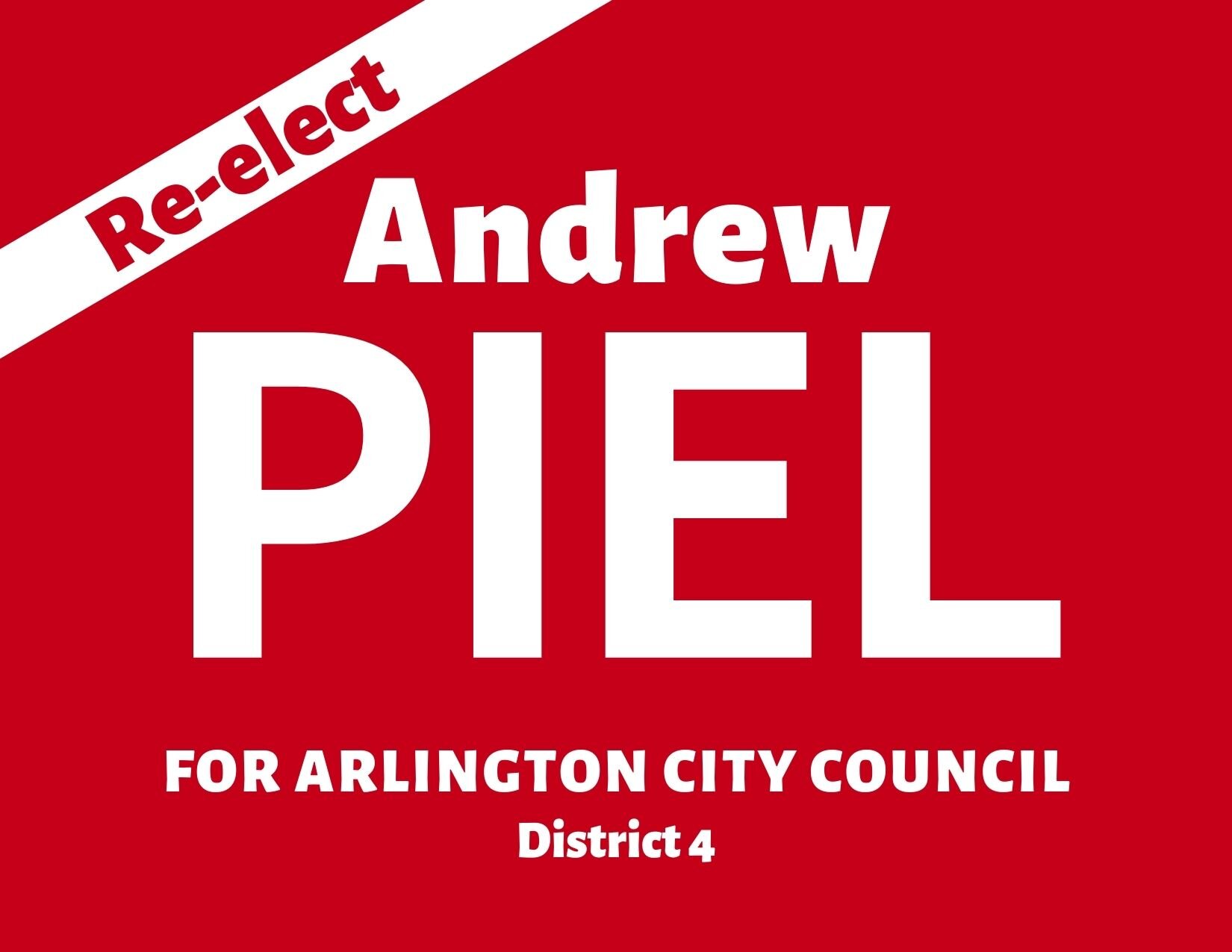 Andrew Piel for Arlington City Council