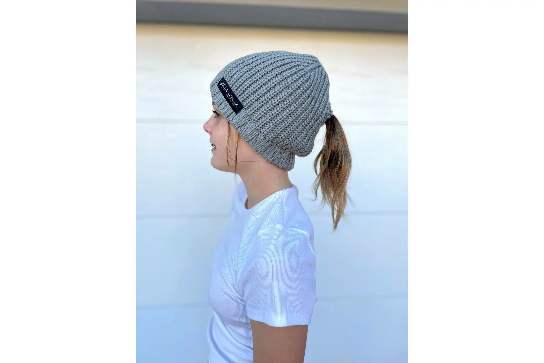 Threader Ponytail Beanie 