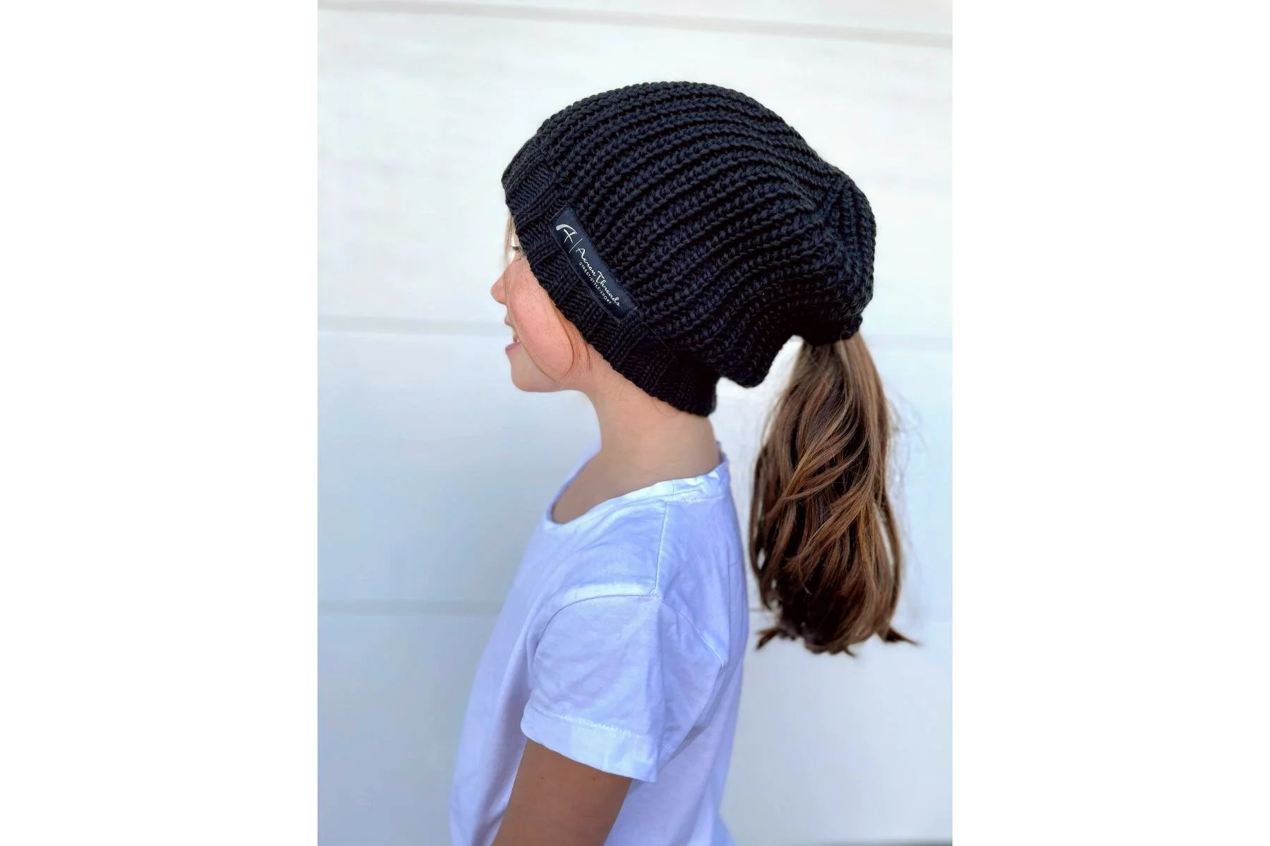 Threader Ponytail Beanie 