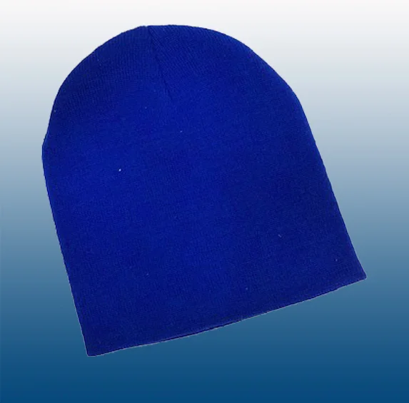 royal blue knit hat