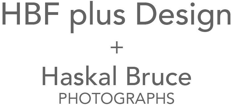 HBF plus Design + Haskal Bruce Photographs