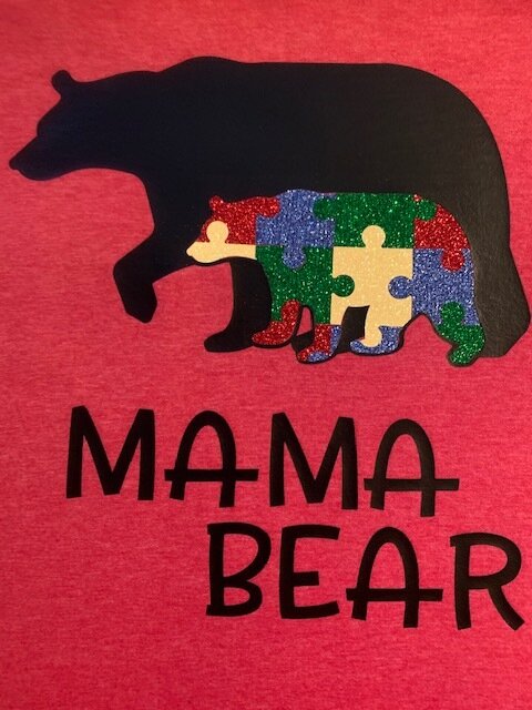 Mama Bear Autism Symbol — Auntie Em Generations, L.L.C.