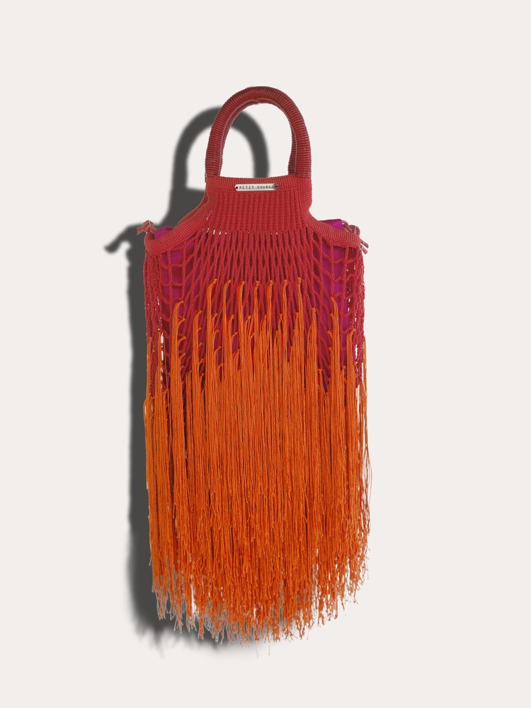 Petit French Tote with Boho Fringe