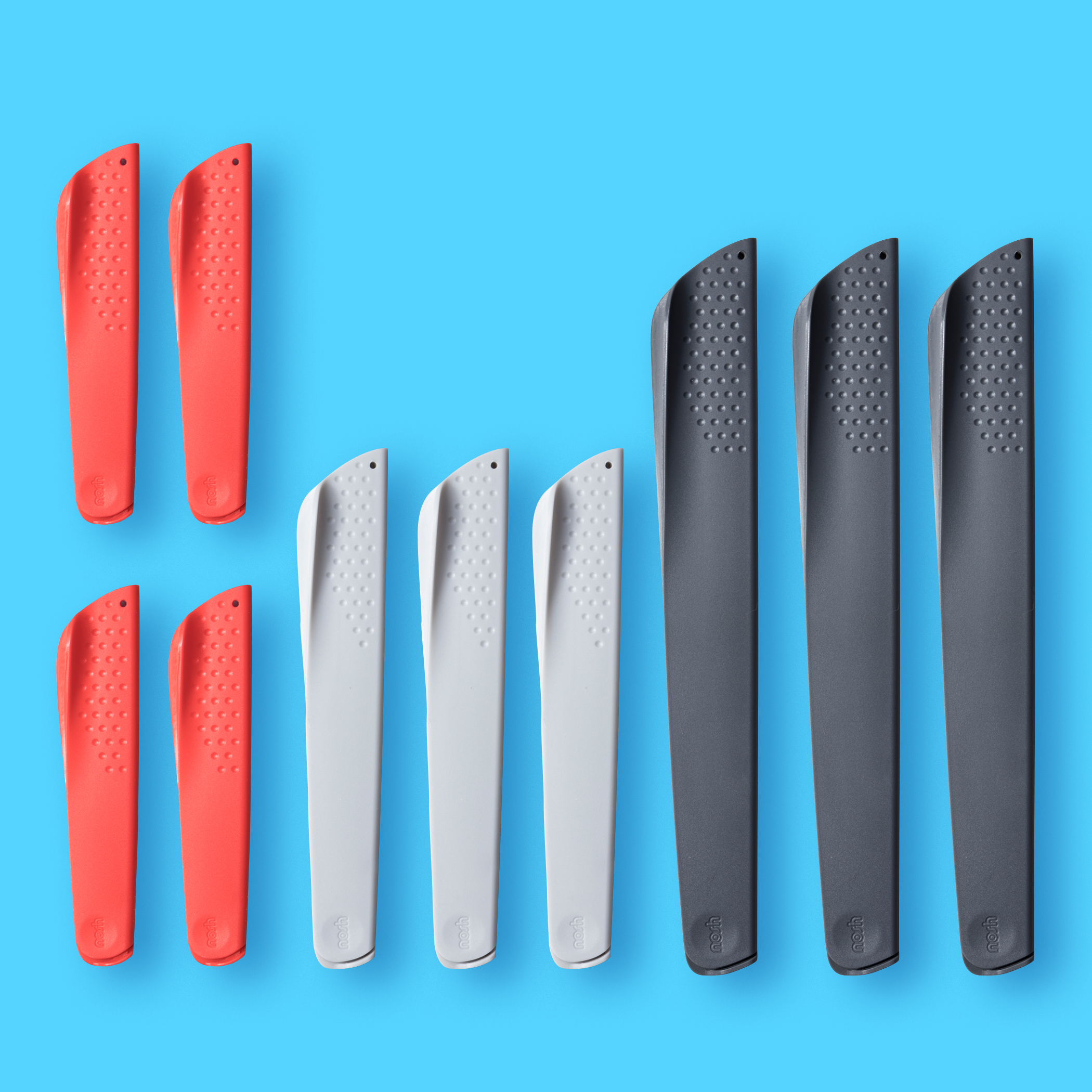 3 Piece Universal Knife Guard Set - Translucent — nosh
