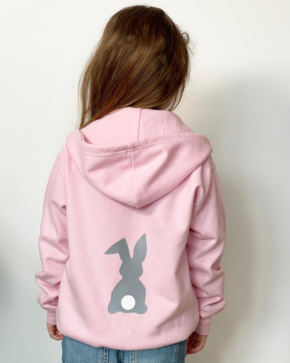 Pink Bunny Zip Up Hoodie — Sabrina 