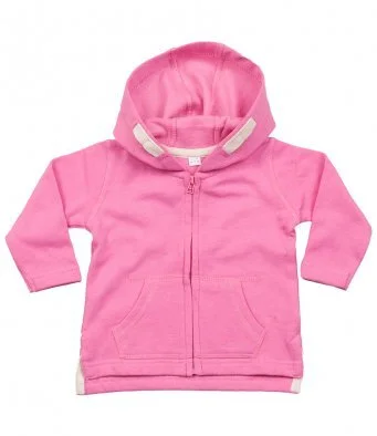 Pink Bunny Zip Up Hoodie — Sabrina 