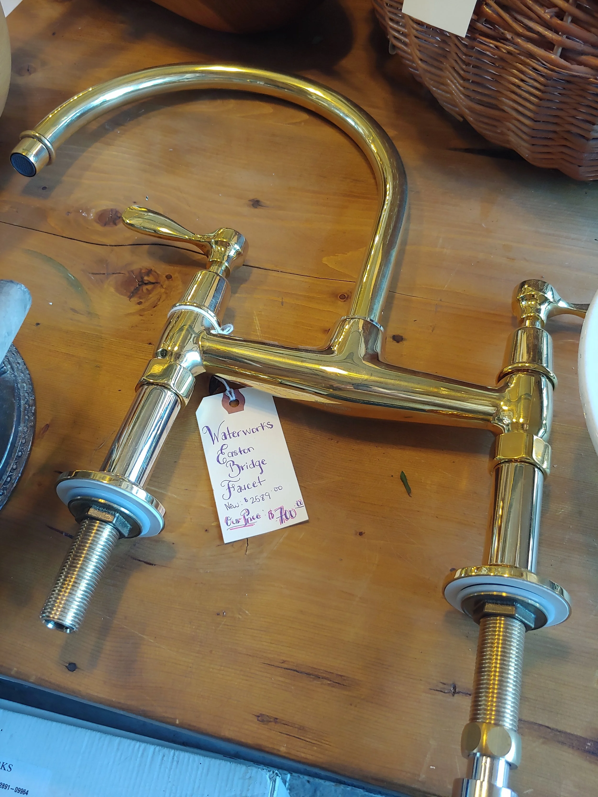 Waterworks Easton Bridge Faucet Hudson Valley House Parts