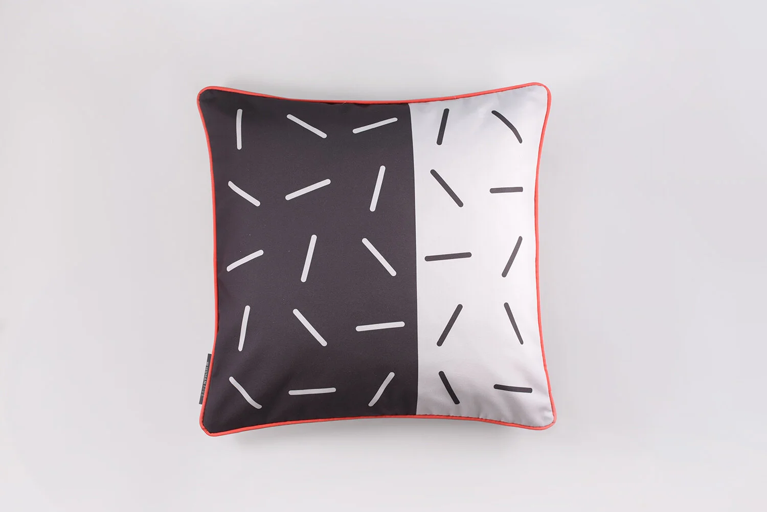 small orange cushion