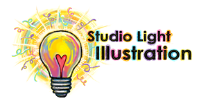 Studio Light Illustration