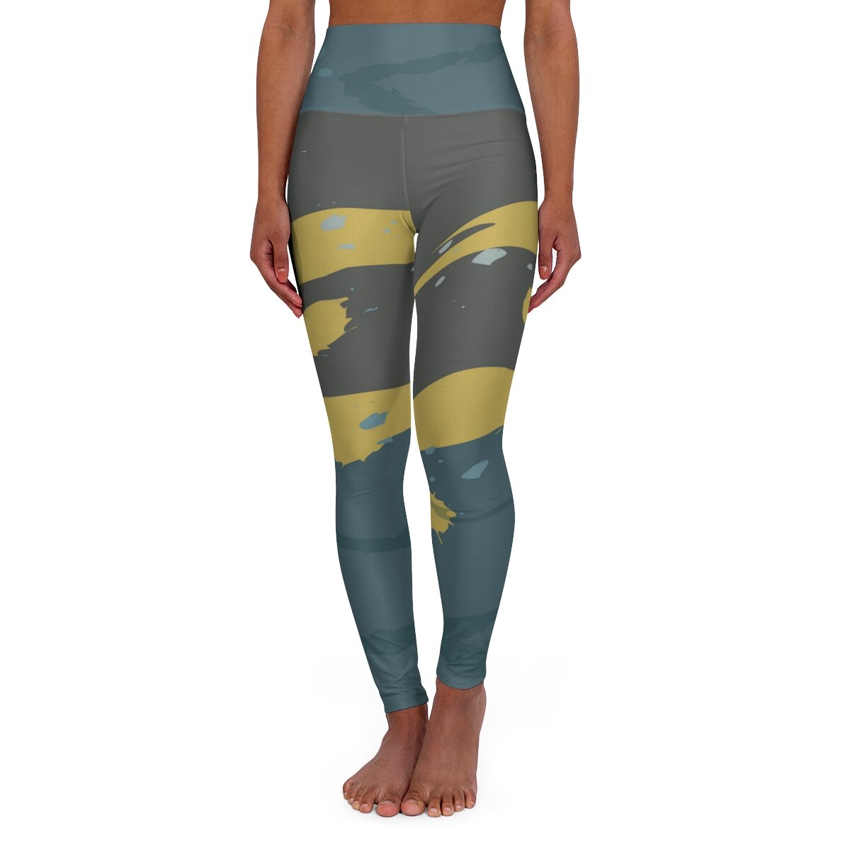 Women's World Map Yoga Leggings