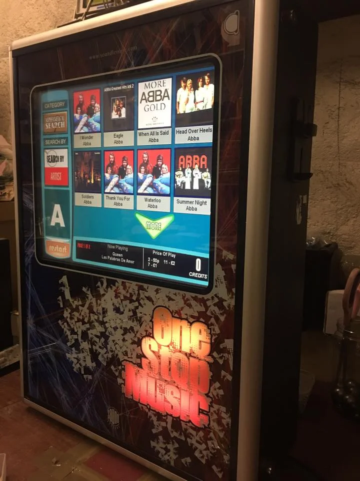 One Stop Music Wall Mounted Digital Jukebox Coin Op King