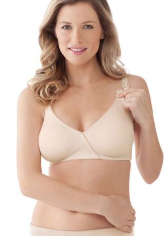 Buy HRIDAY FASHION Women's Organic Cotton Antimicrobial Non-Wired Non  Padded Maternity Nursing Bra for Feeding - (BR02_32, Beige) at