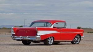 1957 Chevrolet Bel Air candy apple red