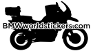 BMW GS/ RT Protection Film Tank Map Decals Stickers Graphics