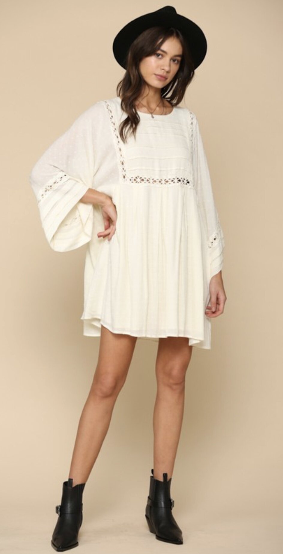 oversized mini dress