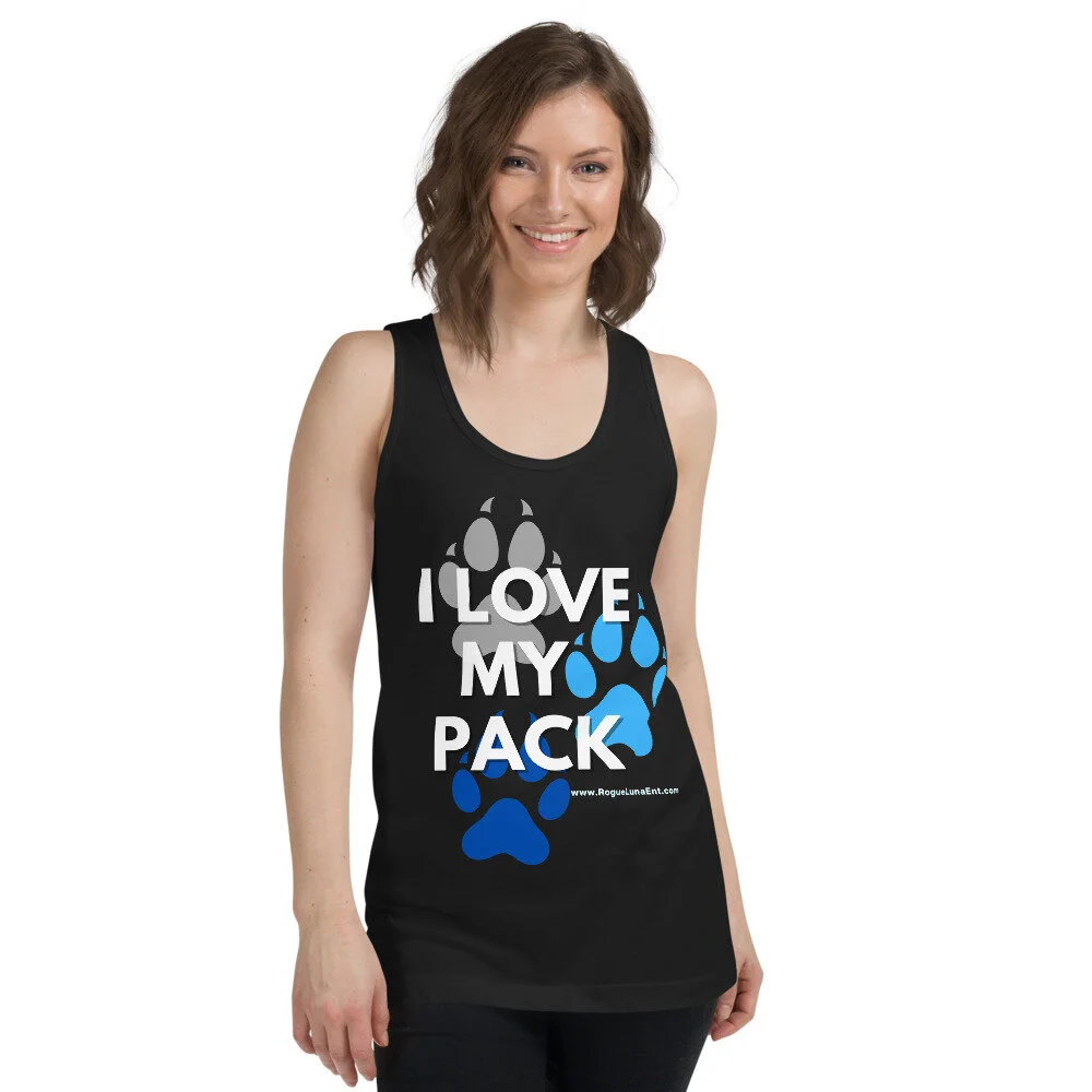 paw print tank top