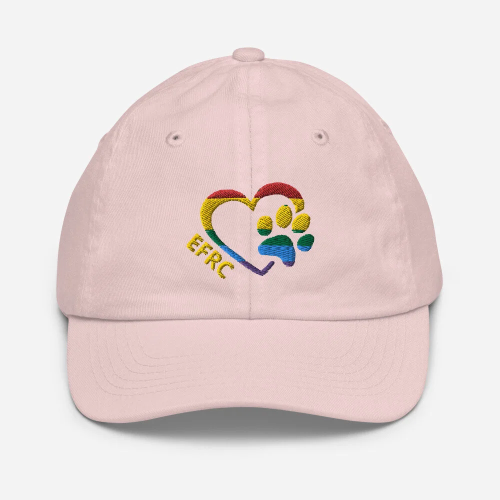 EFRC Rainbow Youth Baseball Cap — Exotic Feline Rescue Center