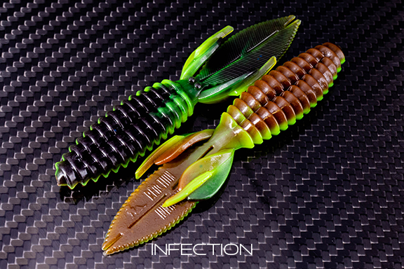 Reaction Innovations Sweet Beaver the first creature bait. — REACTION  INNOVATIONS