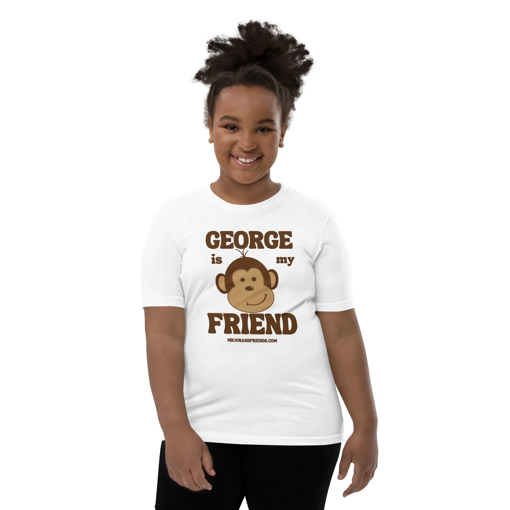 George is My Friend - Youth T Shirt (Assorted Colors) — Mr