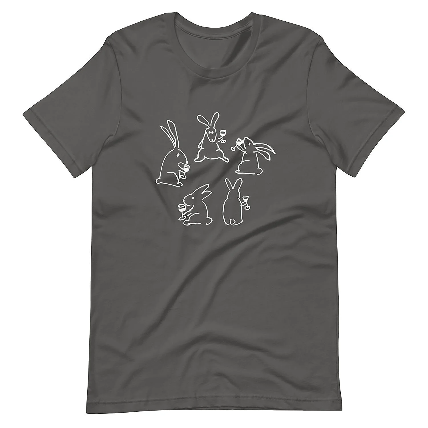 OG Unisex Wine Bunnies Wine T-shirt — Wine Bunnies OG Unisex Wine Bunnies Wine T-shirt — Wine Bunnies