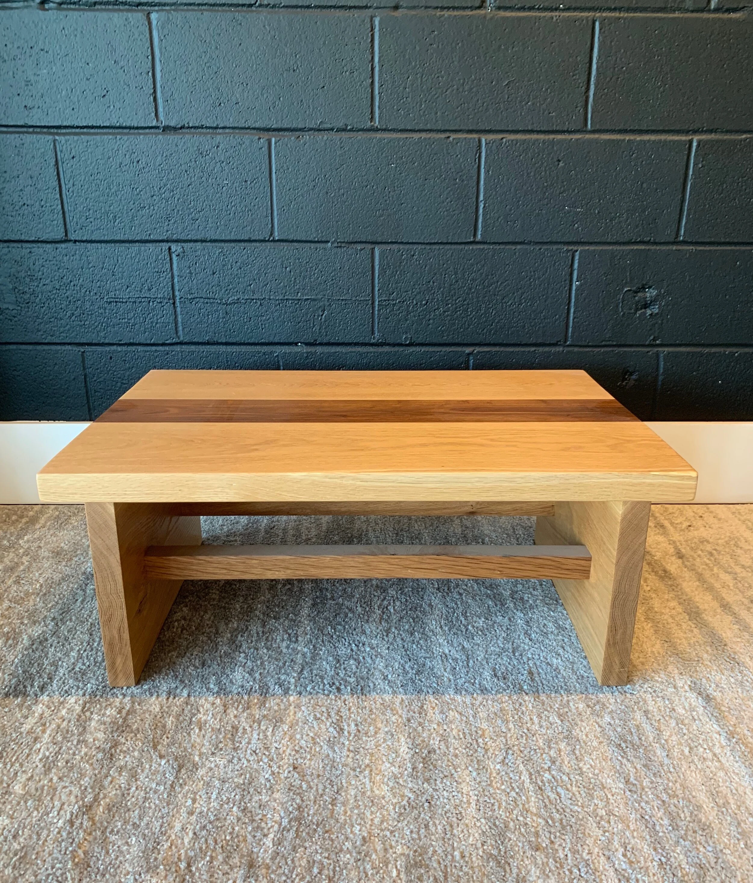 Oak Walnut Coffee Table Good Wood Nashville Oak Walnut Coffee Table Good Wood