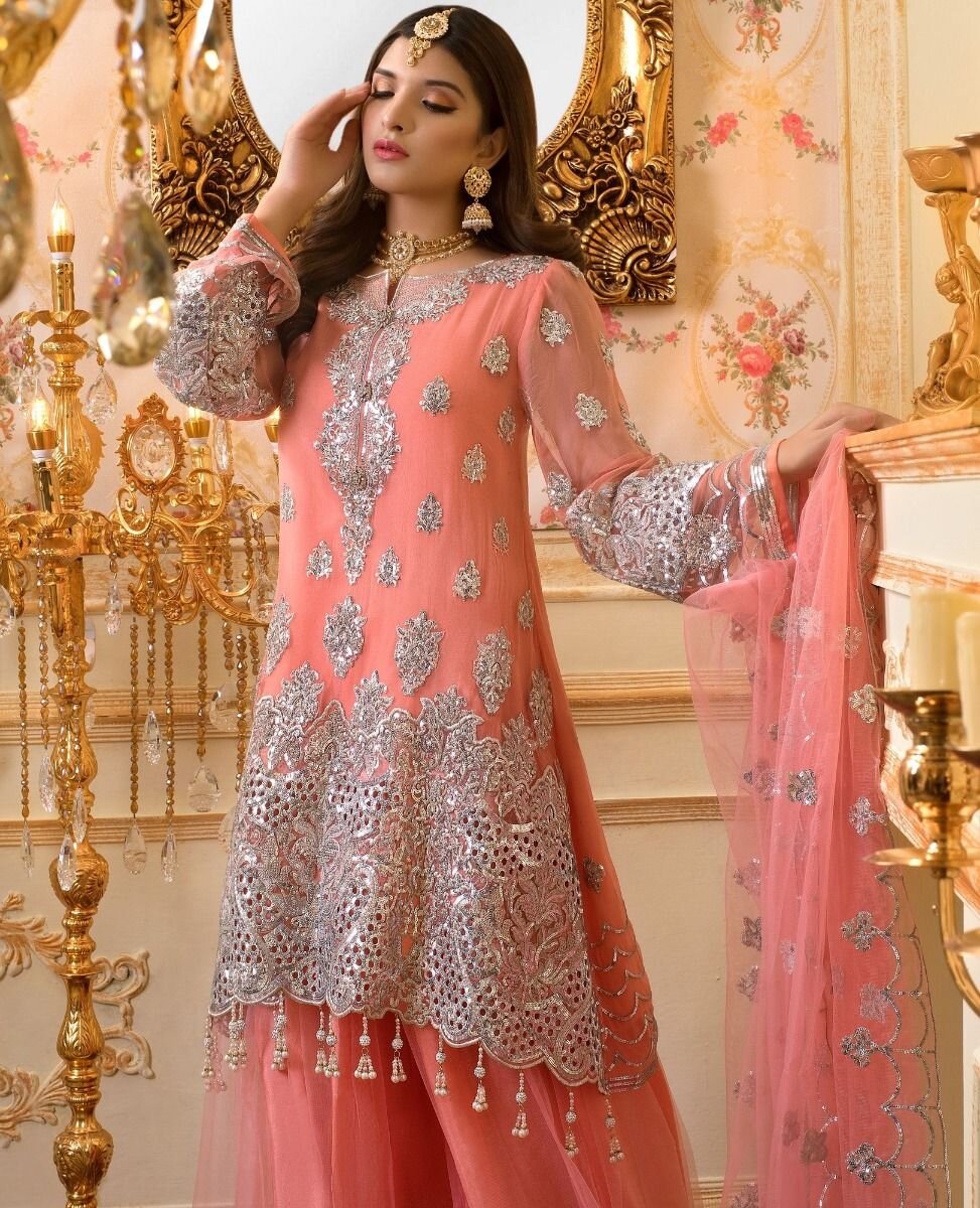 lehenga sharara design