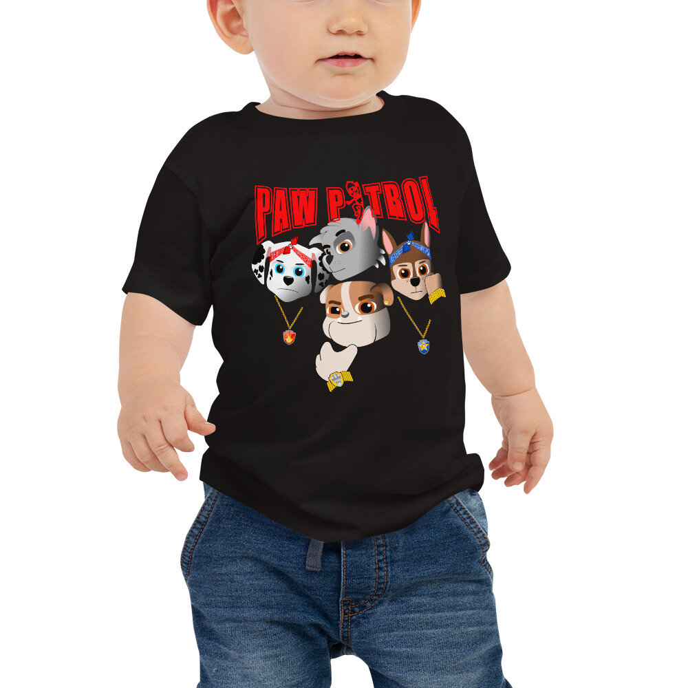 Paw Patrol/Death Row Baby Jersey Short Sleeve Tee — This Juan Time