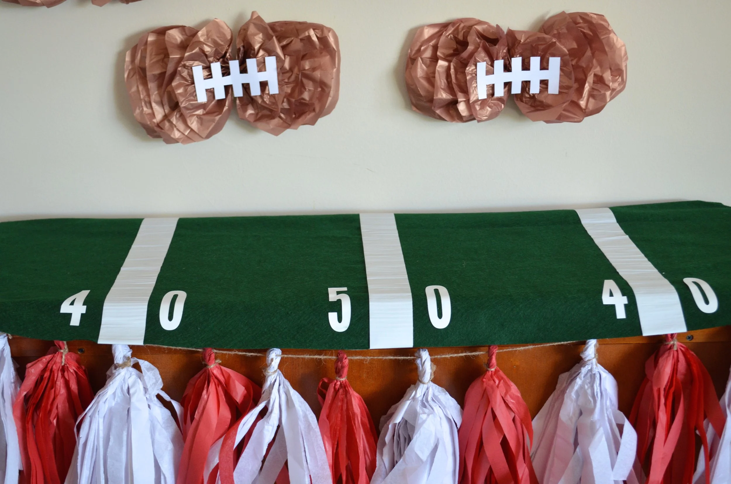 Tissue Paper Football DIY From Scratch with Maria Provenzano
