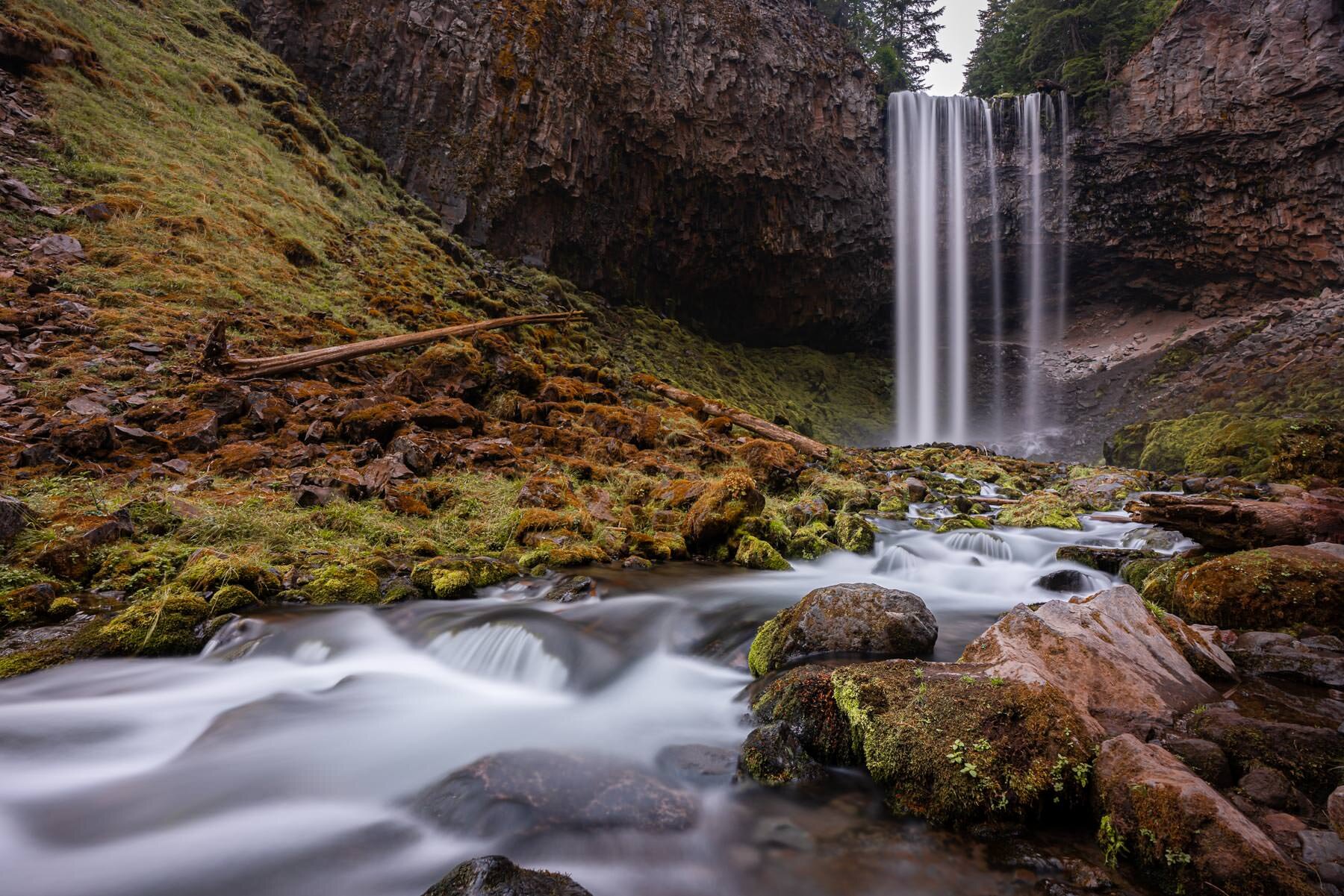 Tamanawas Falls, 胡德山, Oregon