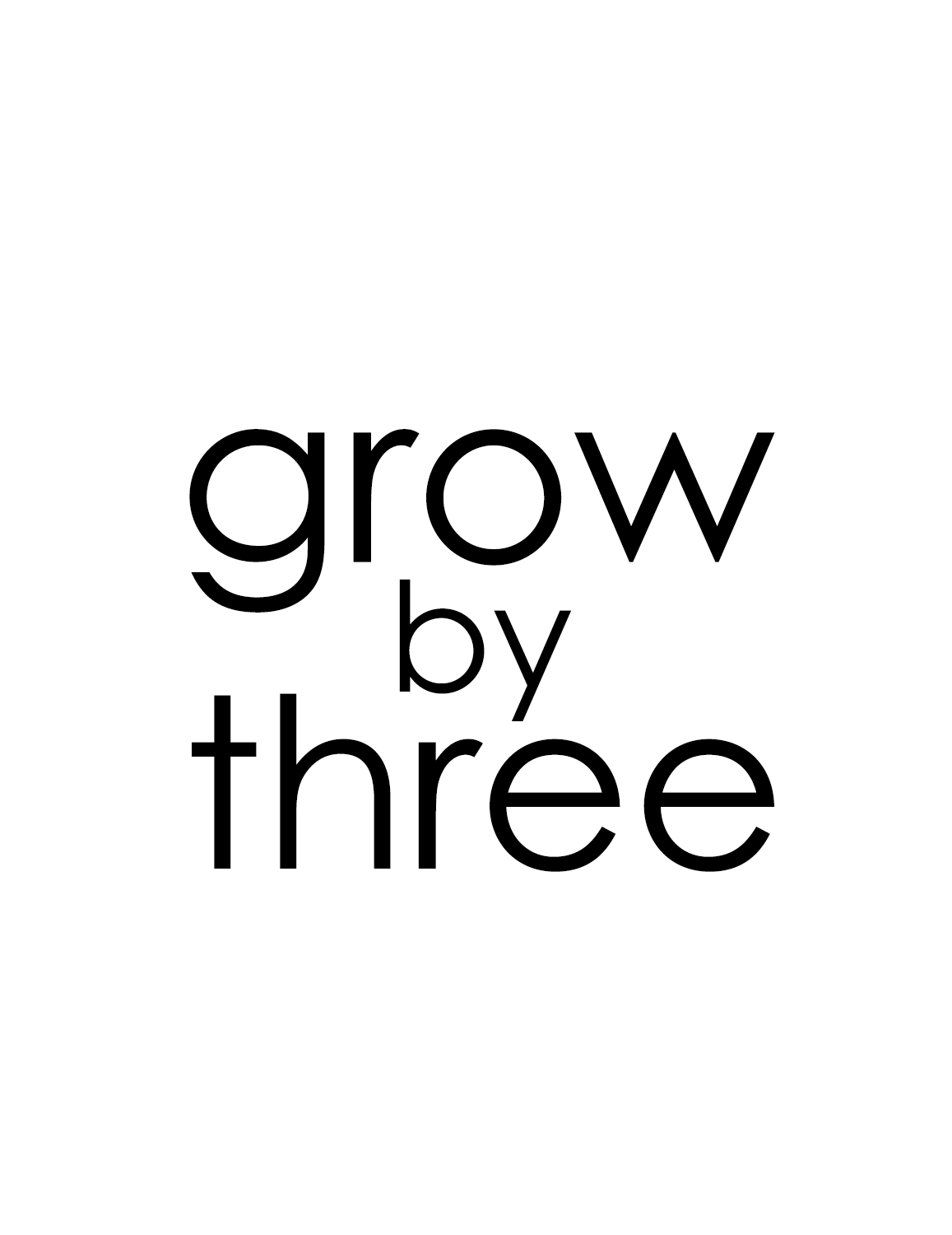 Grow By Three
