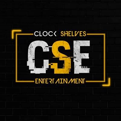 Clock Shelves Entertainment