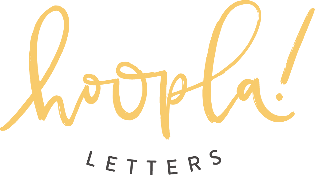 Hoopla! Letters