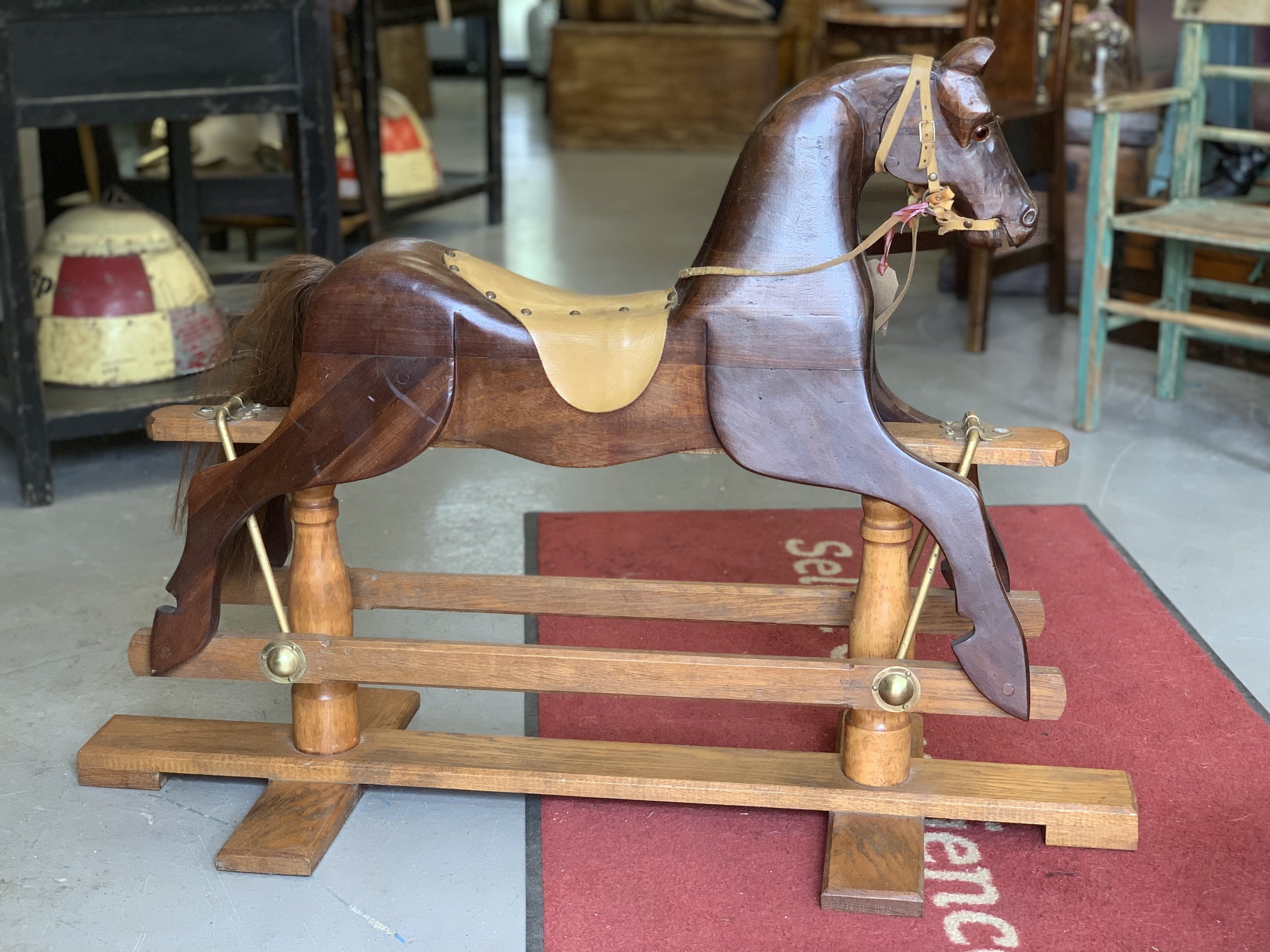 full size rocking horse