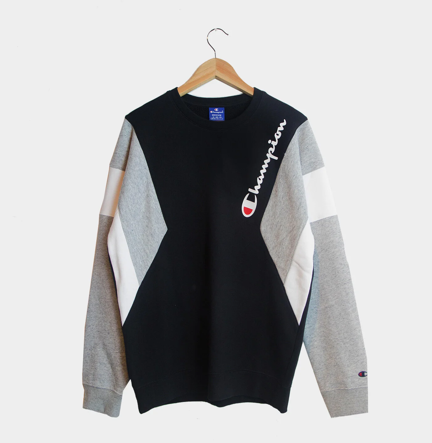 sudadera color block