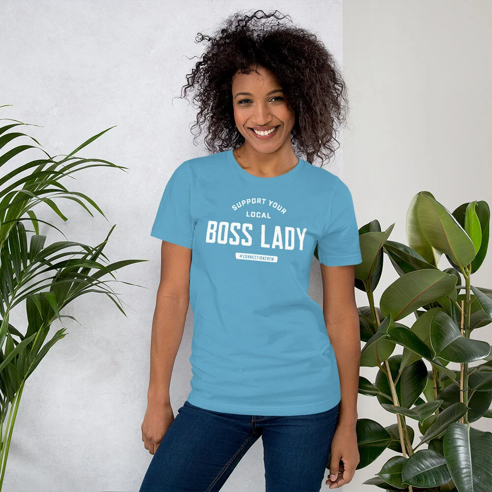 ladies boss t shirts