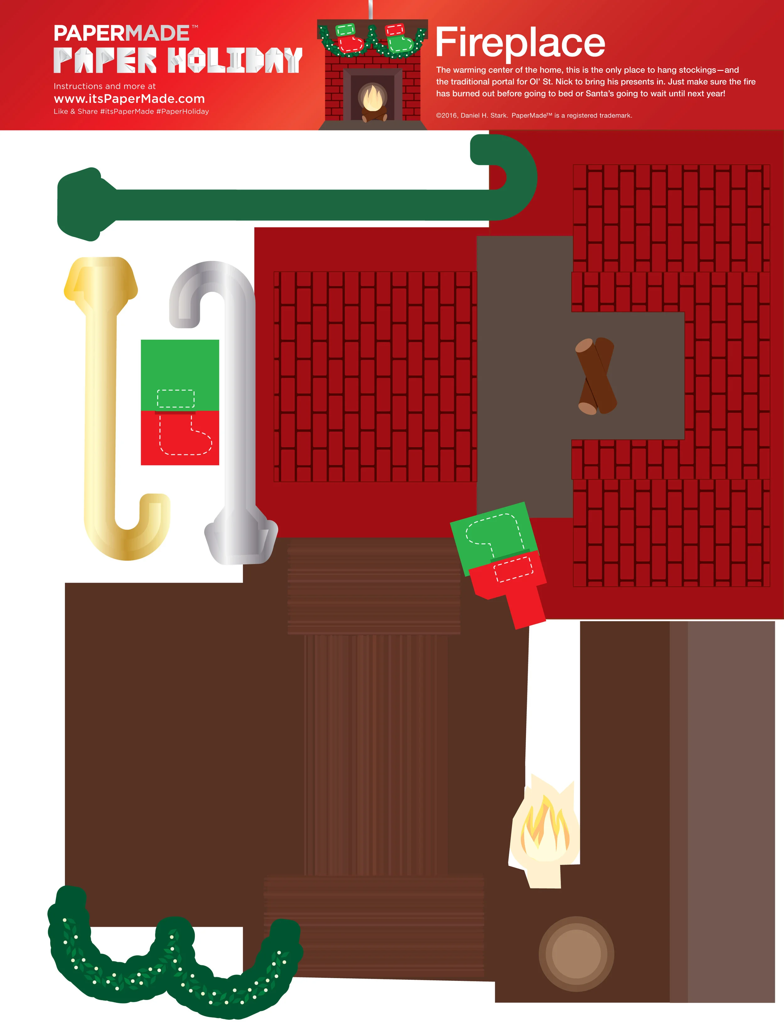 Fireplace Papermade
