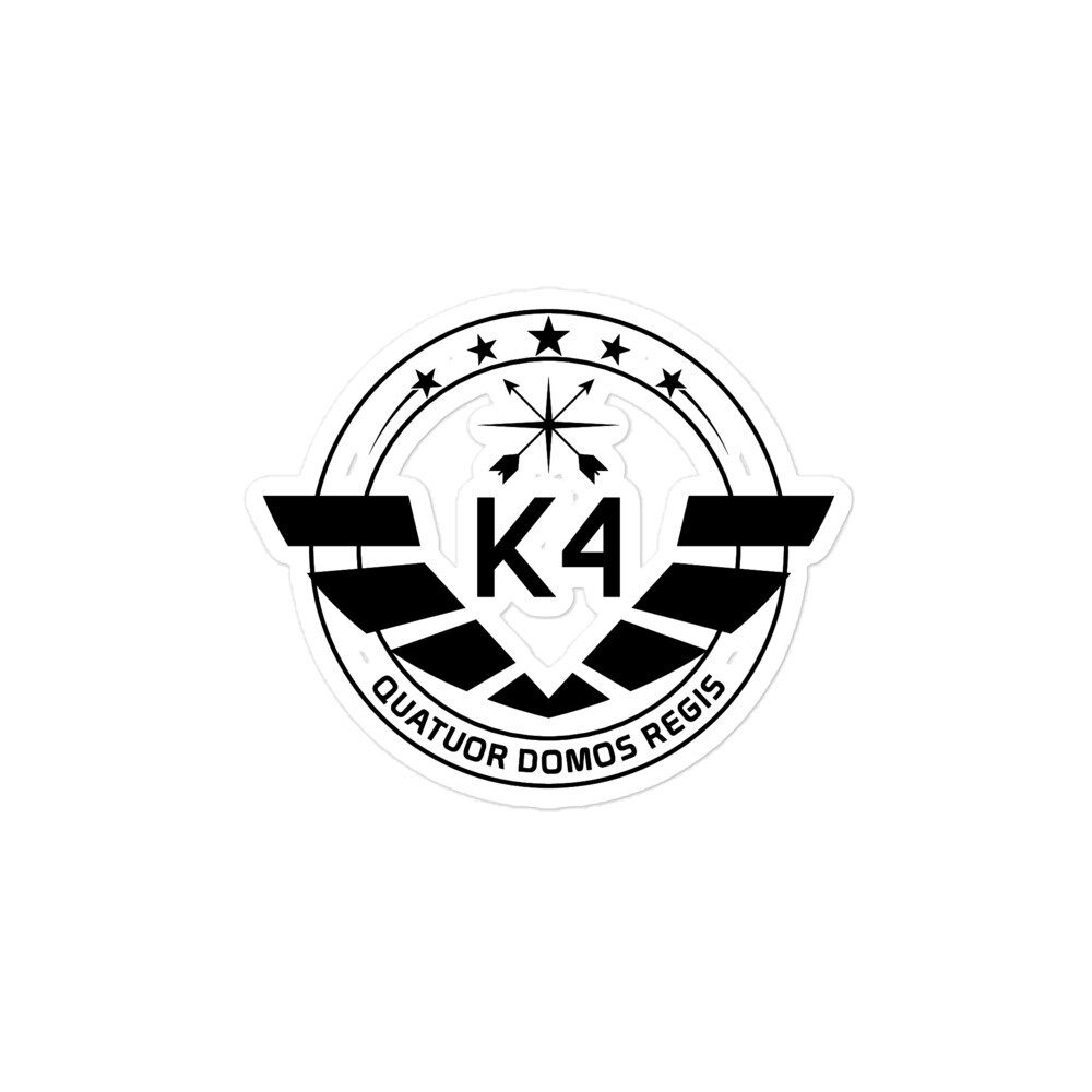 K4 Brand Sticker — K4 Men