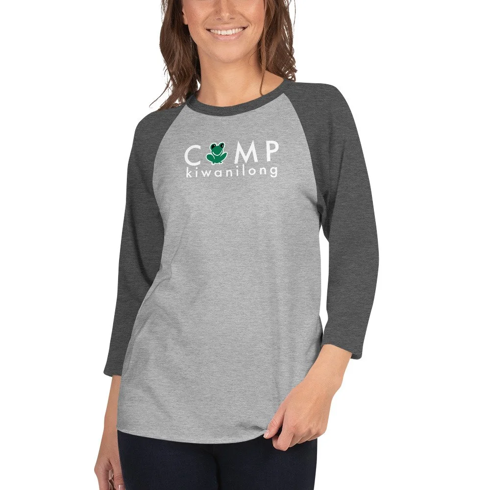 CAMP Frog Baseball Style Shirt — Camp Kiwanilong