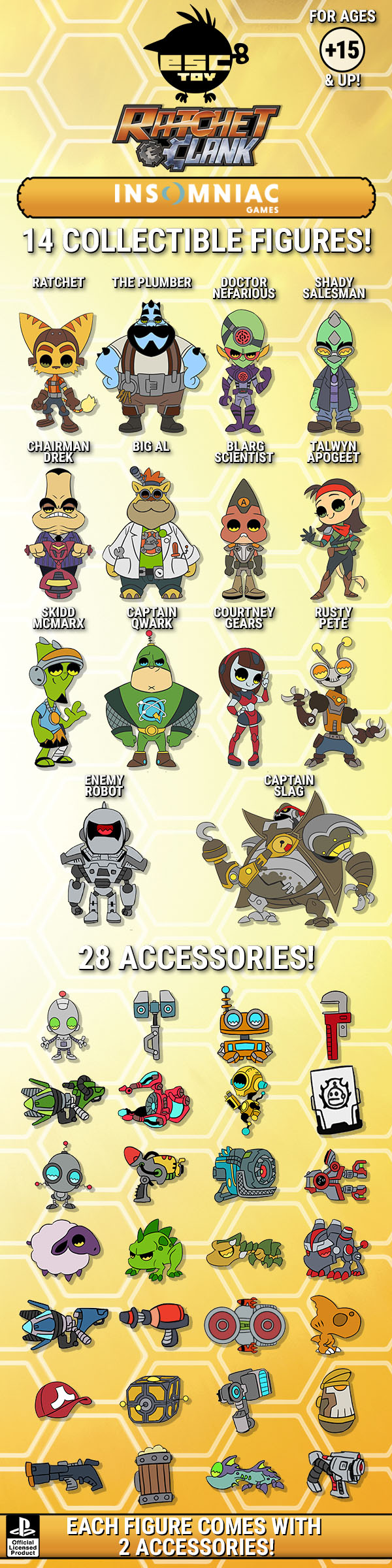 ratchet and clank figures