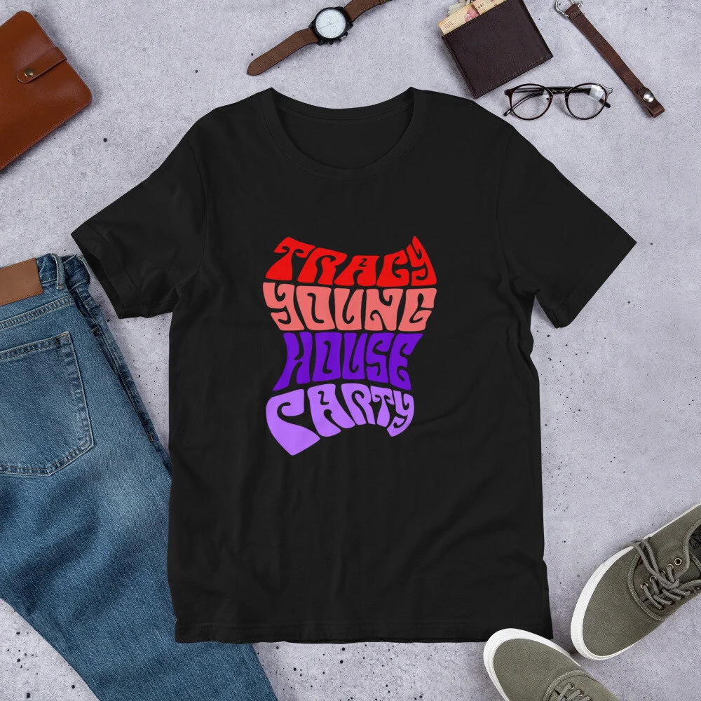 TY HOUSE PARTY TWITCH T SHIRT TRACY YOUNG