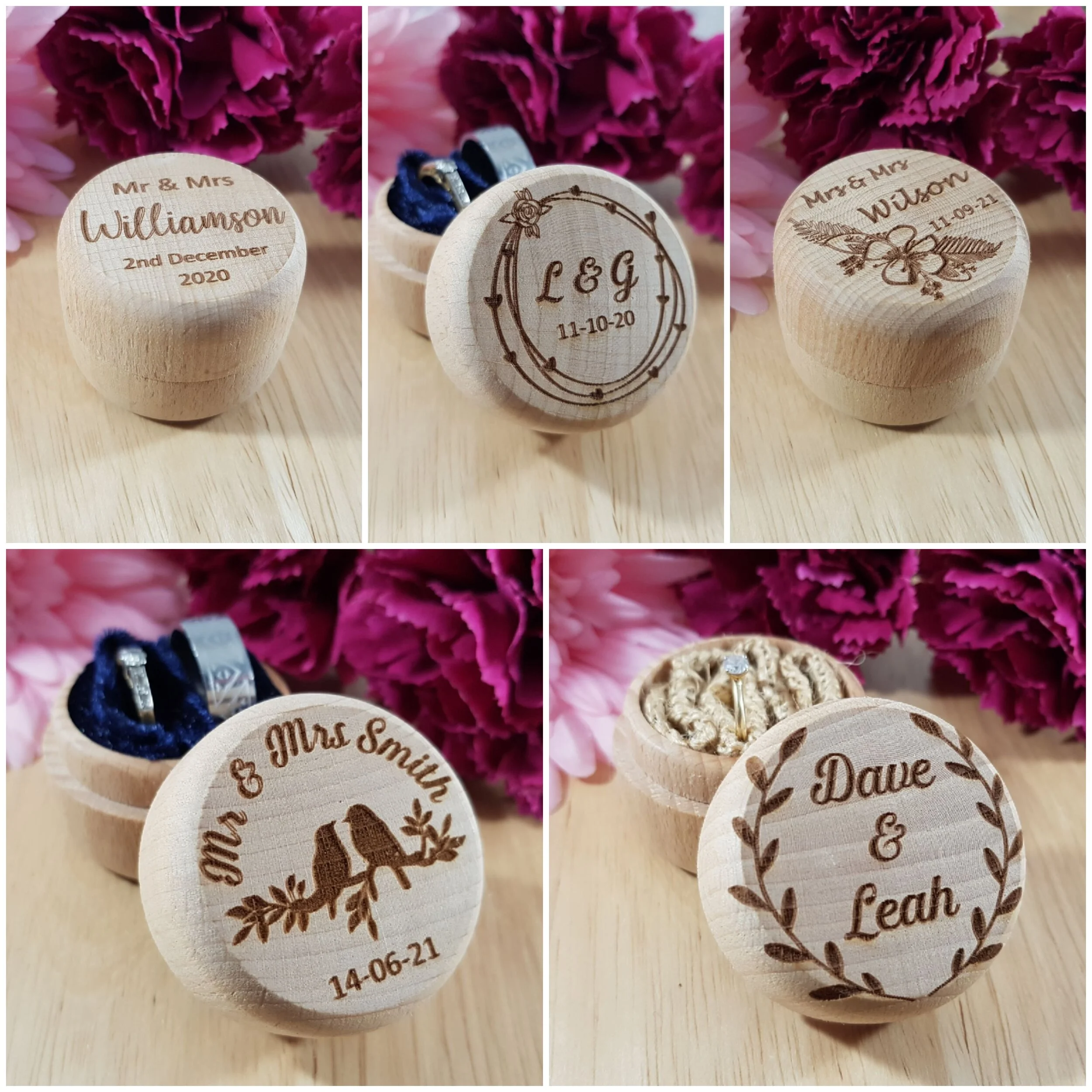 wedding ring box