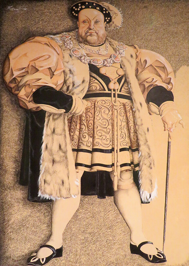 Frank Vosper as Henry VIII by Robert Stewart Sherriffs (1908‒1960)
