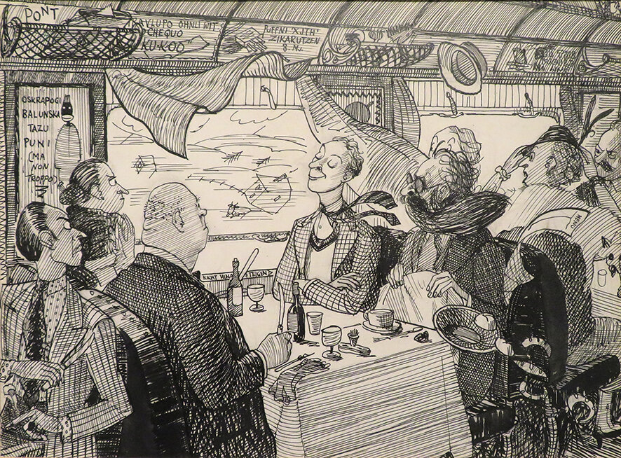 The British Character: The Attitude Towards Fresh Air by Graham Laidler ‘Pont’ (1908-40)